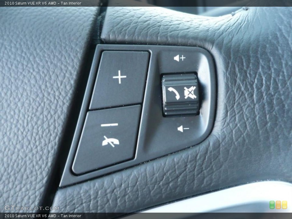 Tan Interior Controls for the 2010 Saturn VUE XR V6 AWD #38378475