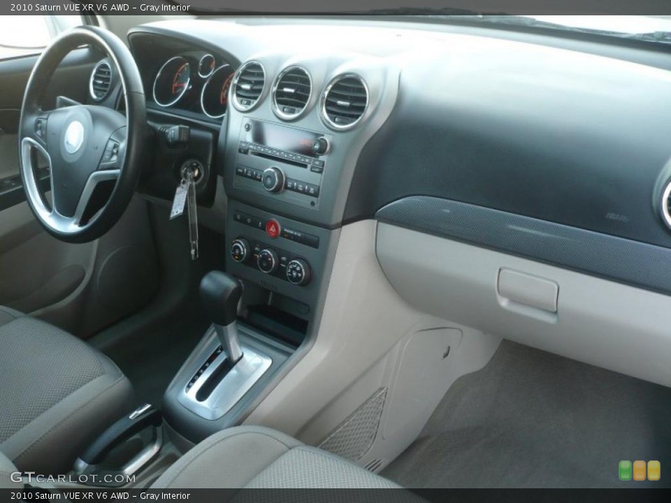 Gray Interior Dashboard for the 2010 Saturn VUE XR V6 AWD #38378687