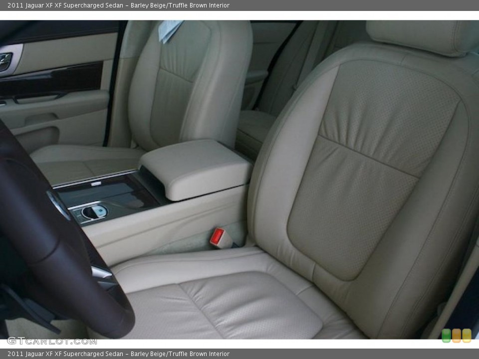Barley Beige/Truffle Brown Interior Photo for the 2011 Jaguar XF XF Supercharged Sedan #38378935