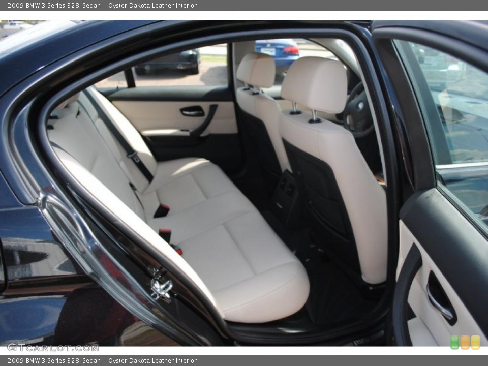 Oyster Dakota Leather Interior Photo for the 2009 BMW 3 Series 328i Sedan #38380295