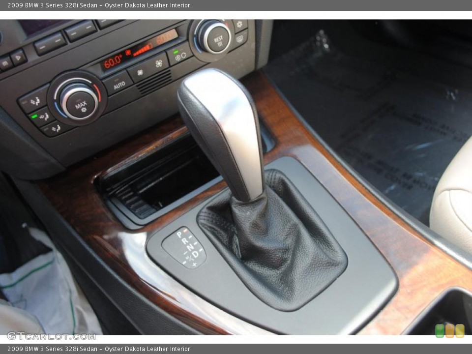 Oyster Dakota Leather Interior Transmission for the 2009 BMW 3 Series 328i Sedan #38380383
