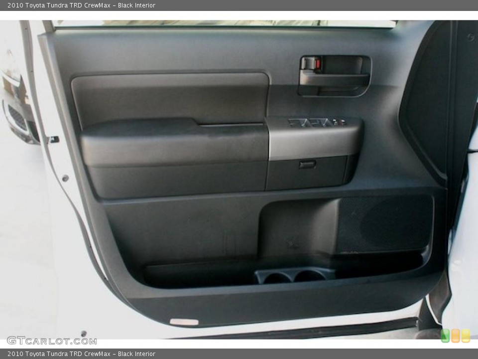 Black Interior Door Panel for the 2010 Toyota Tundra TRD CrewMax #38381042