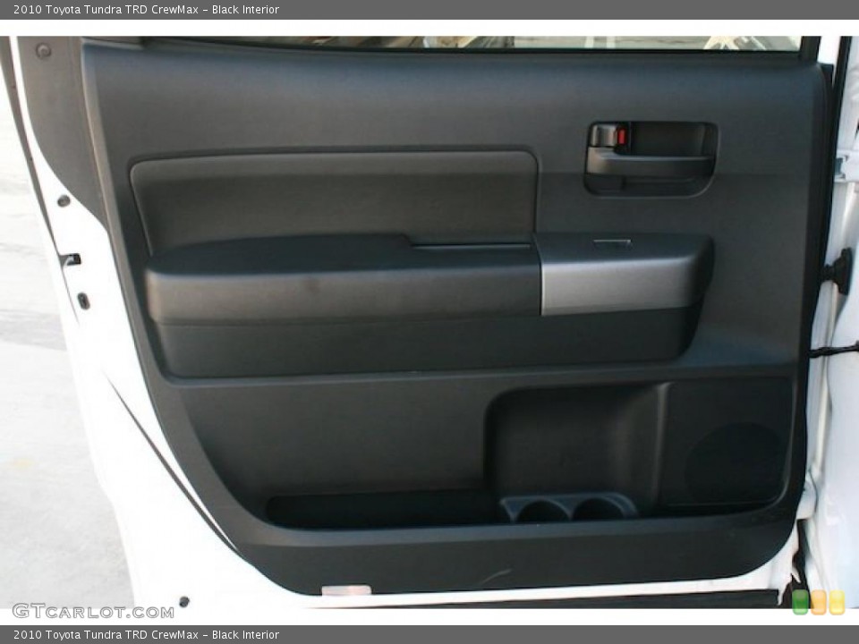 Black Interior Door Panel for the 2010 Toyota Tundra TRD CrewMax #38381054