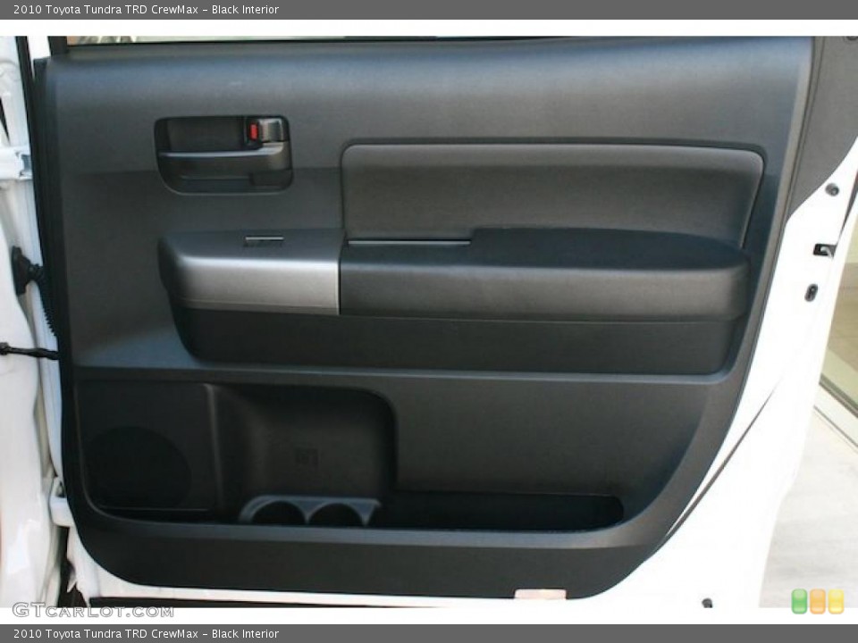 Black Interior Door Panel for the 2010 Toyota Tundra TRD CrewMax #38381066