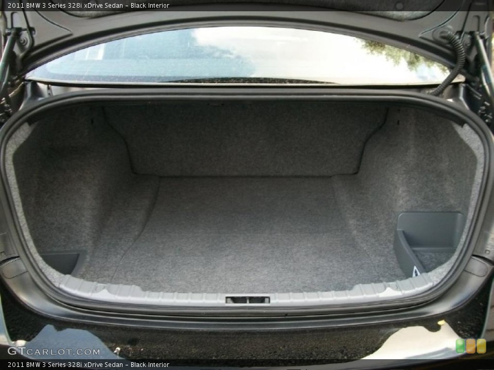 Black Interior Trunk for the 2011 BMW 3 Series 328i xDrive Sedan #38381110