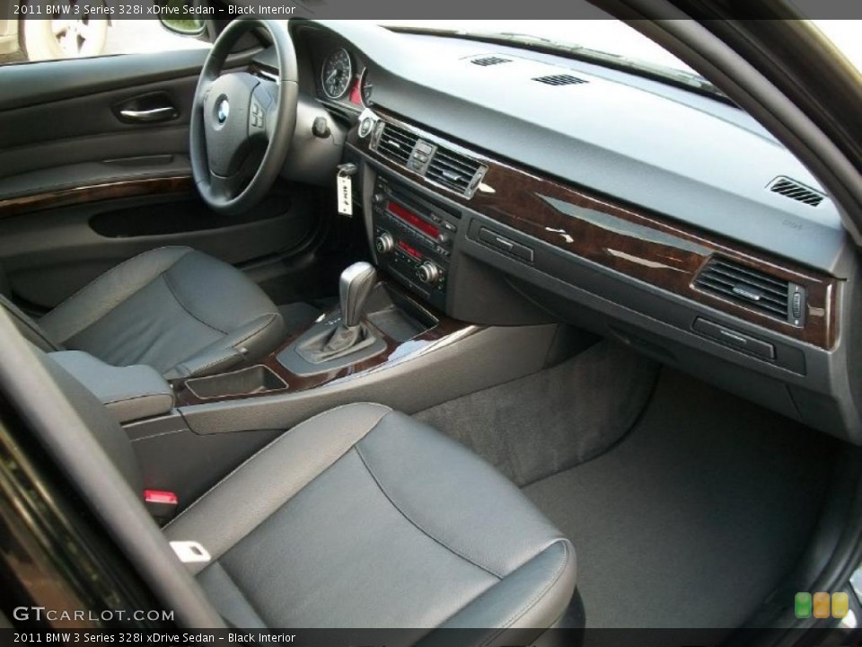 Black Interior Dashboard for the 2011 BMW 3 Series 328i xDrive Sedan #38381186