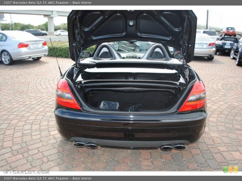 Black Interior Trunk for the 2007 Mercedes-Benz SLK 55 AMG Roadster #38381282