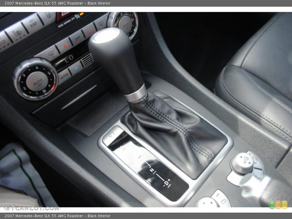Black Interior Transmission for the 2007 Mercedes-Benz SLK 55 AMG Roadster #38381334