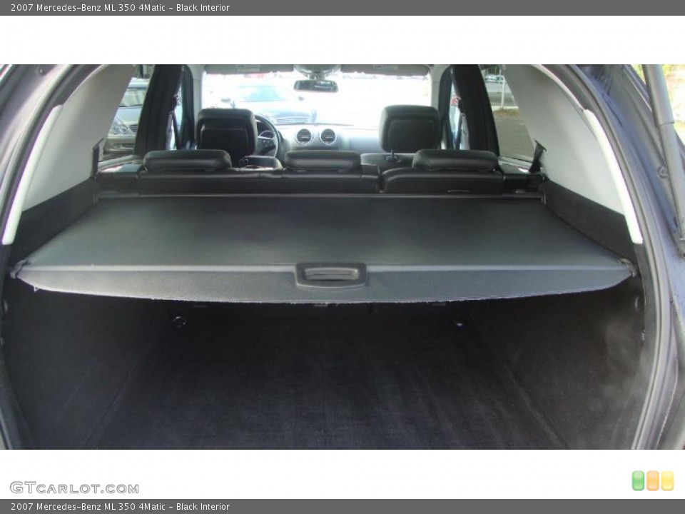 Black Interior Trunk for the 2007 Mercedes-Benz ML 350 4Matic #38382558