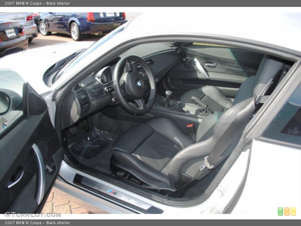 Black Interior Photo for the 2007 BMW M Coupe #38382662