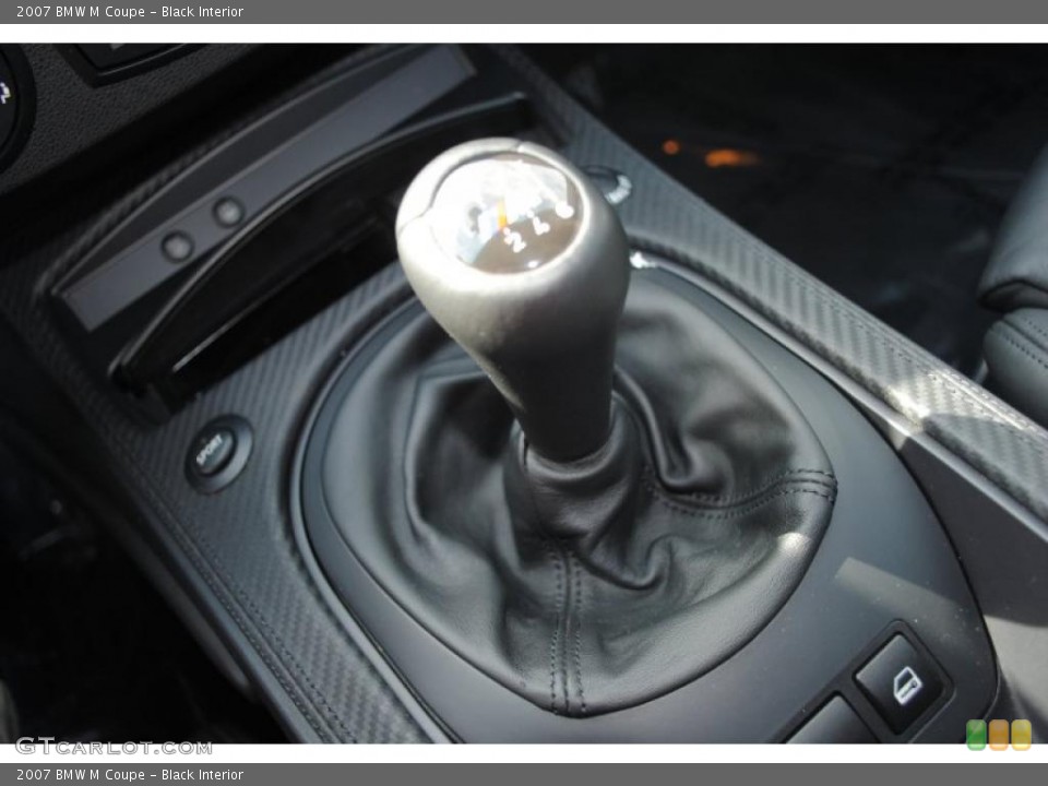 Black Interior Transmission for the 2007 BMW M Coupe #38382698