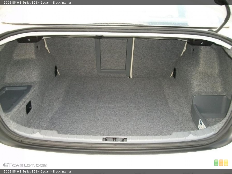 Black Interior Trunk for the 2008 BMW 3 Series 328xi Sedan #38383510