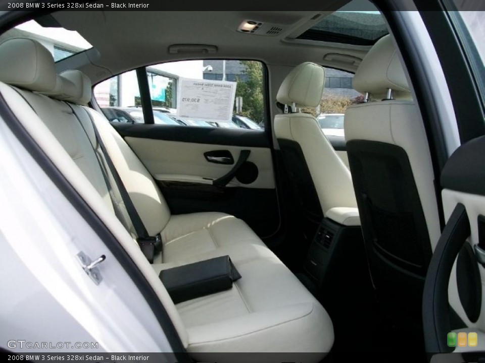 Black Interior Photo for the 2008 BMW 3 Series 328xi Sedan #38383558