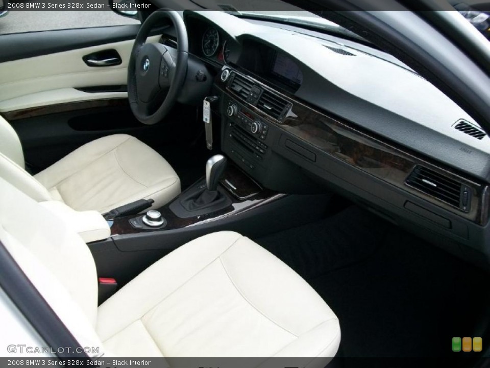 Black Interior Photo for the 2008 BMW 3 Series 328xi Sedan #38383594