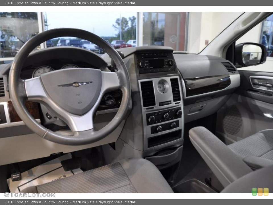 Medium Slate Gray/Light Shale Interior Photo for the 2010 Chrysler Town & Country Touring #38383618