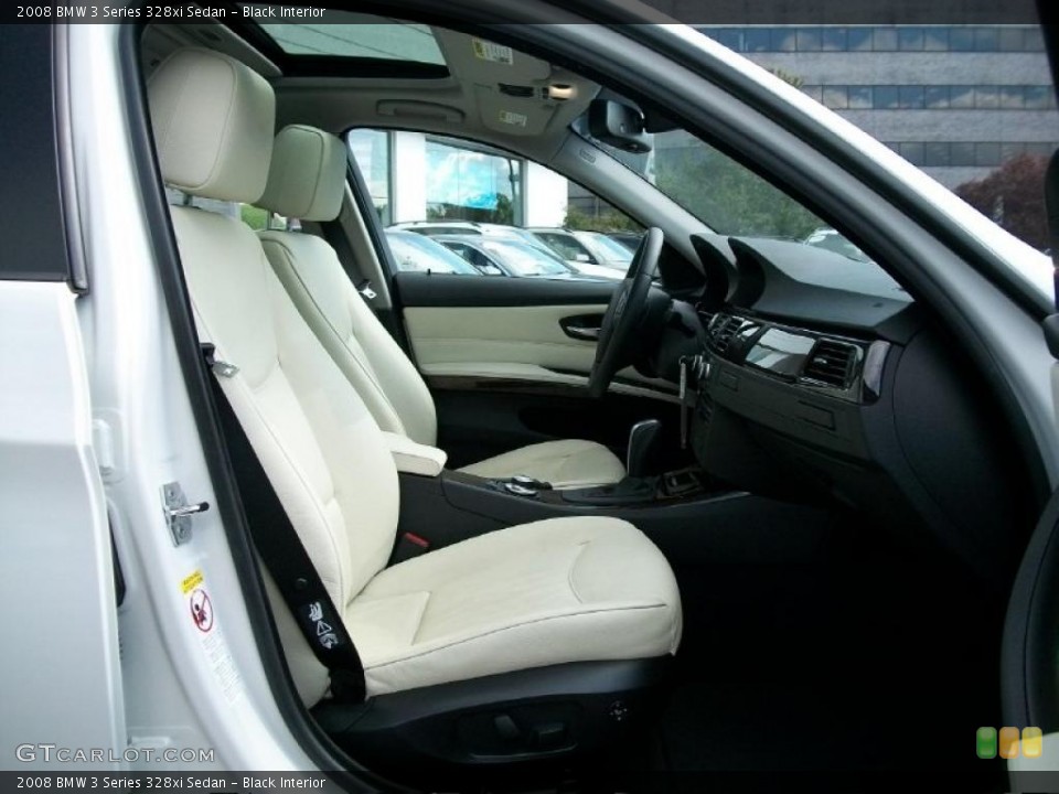 Black Interior Photo for the 2008 BMW 3 Series 328xi Sedan #38383622