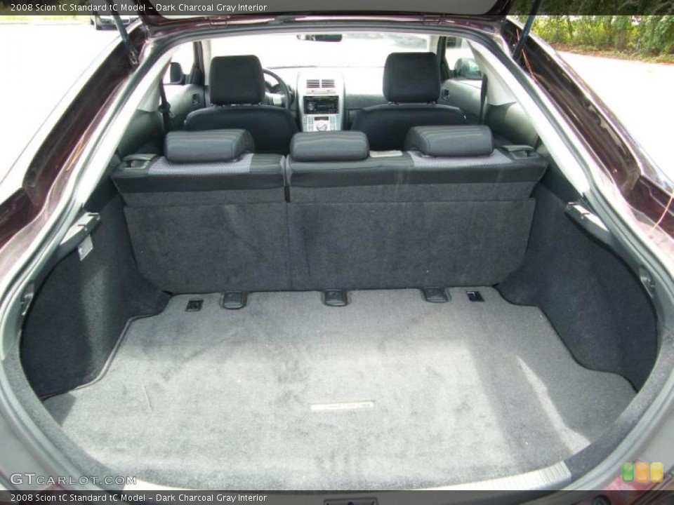 Dark Charcoal Gray Interior Trunk for the 2008 Scion tC  #38387655