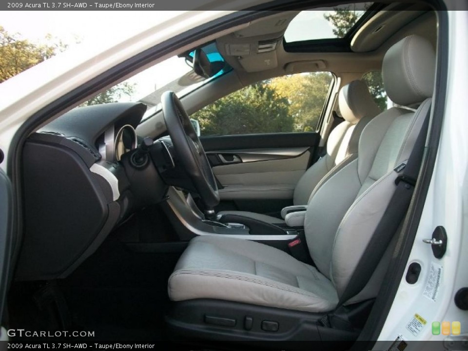Taupe/Ebony Interior Photo for the 2009 Acura TL 3.7 SH-AWD #38388567