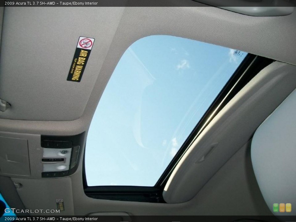 Taupe/Ebony Interior Photo for the 2009 Acura TL 3.7 SH-AWD #38388663
