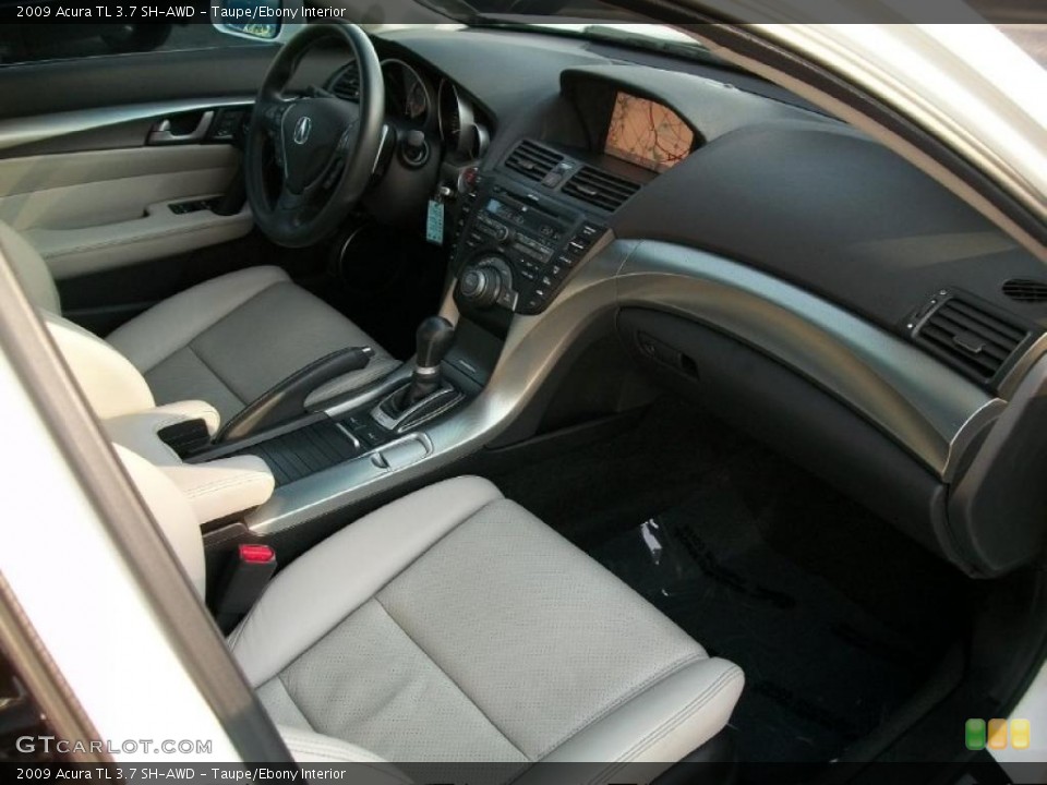Taupe/Ebony Interior Photo for the 2009 Acura TL 3.7 SH-AWD #38388747