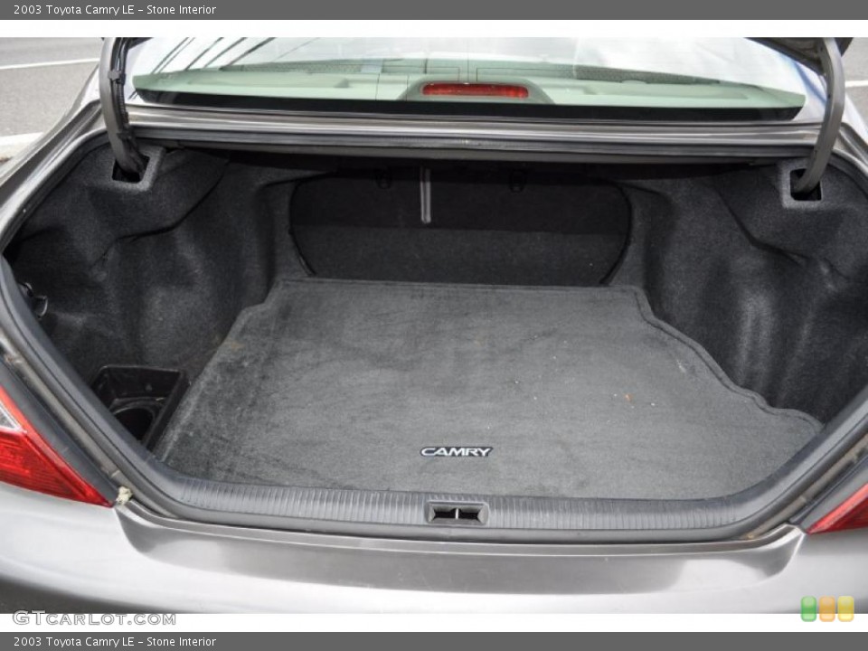 Stone Interior Trunk for the 2003 Toyota Camry LE #38390015