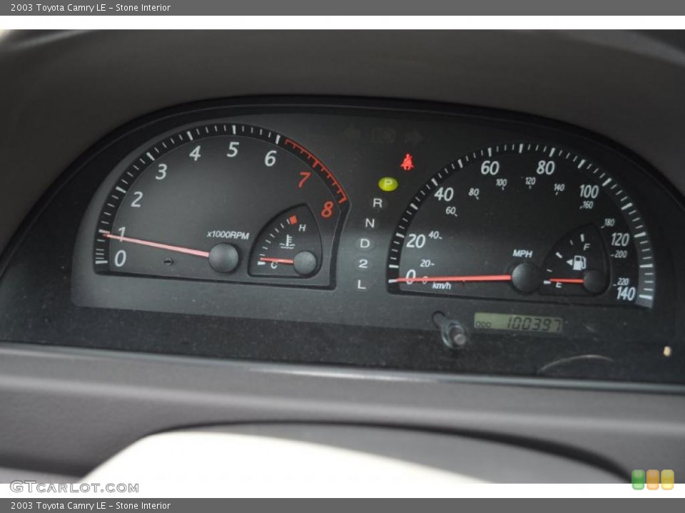 Stone Interior Gauges for the 2003 Toyota Camry LE #38390063