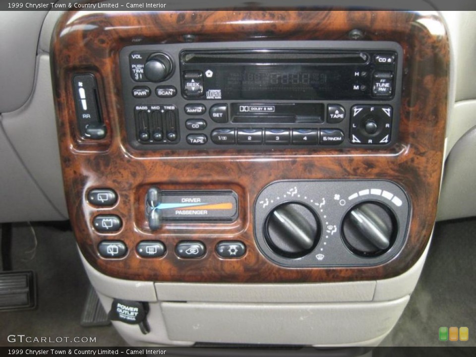 Camel Interior Controls for the 1999 Chrysler Town & Country Limited #38390227