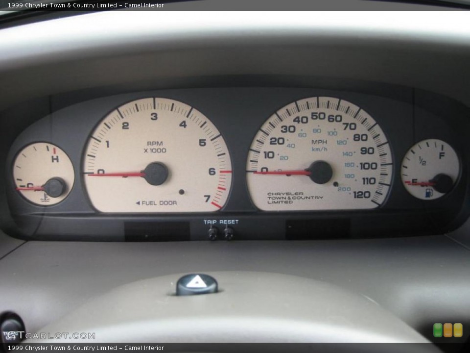 Camel Interior Gauges for the 1999 Chrysler Town & Country Limited #38390267