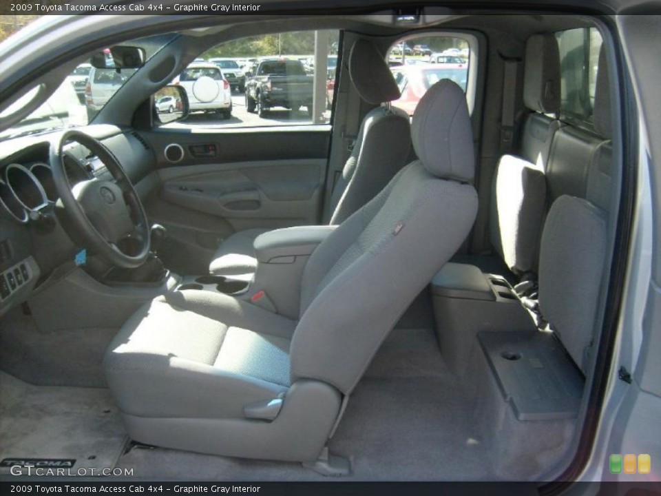 Graphite Gray Interior Photo for the 2009 Toyota Tacoma Access Cab 4x4 #38391228