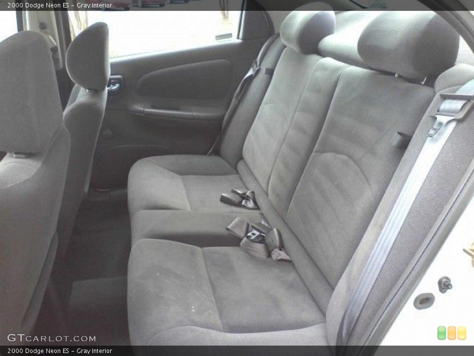 Gray Interior Photo for the 2000 Dodge Neon ES #38393812