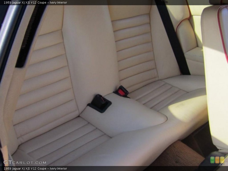 Ivory Interior Photo for the 1989 Jaguar XJ XJS V12 Coupe #38397643