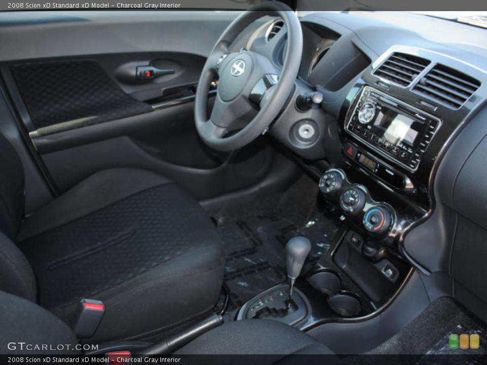 Charcoal Gray Interior Photo for the 2008 Scion xD  #38398900