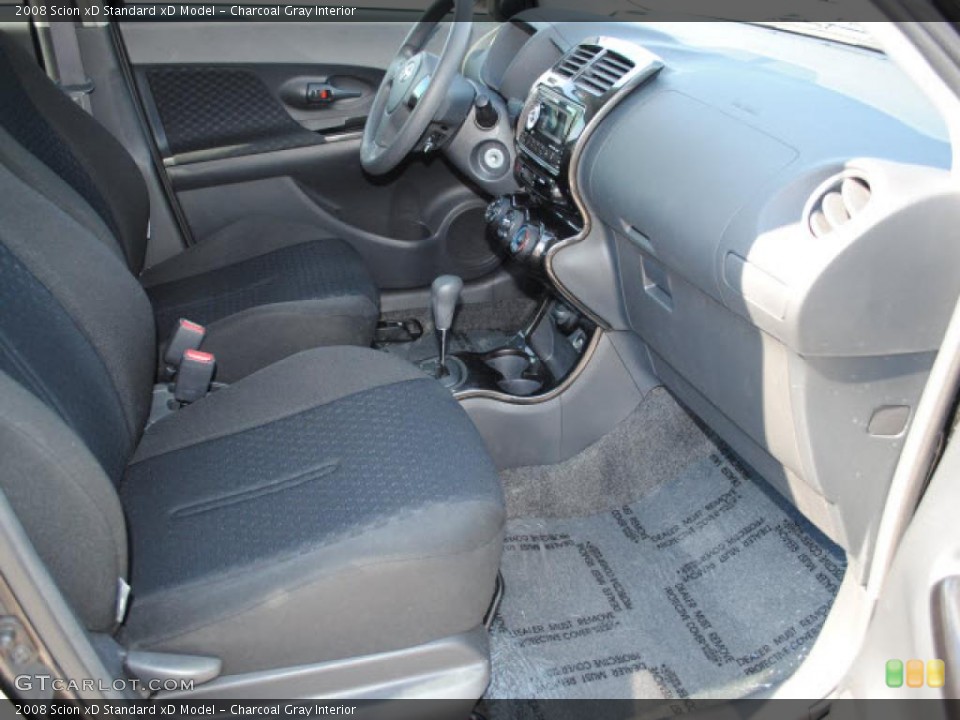 Charcoal Gray Interior Photo for the 2008 Scion xD  #38398912