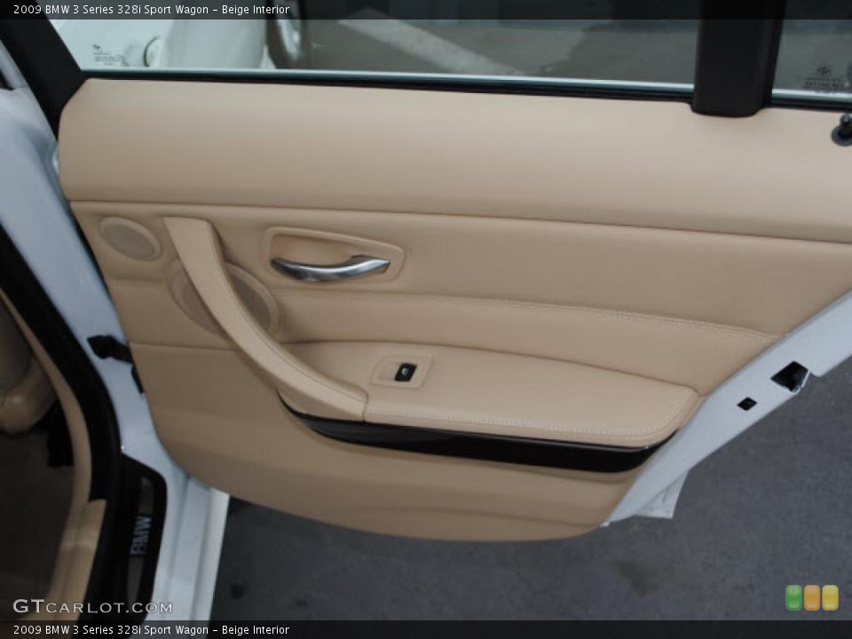 Beige Interior Photo for the 2009 BMW 3 Series 328i Sport Wagon #38400208