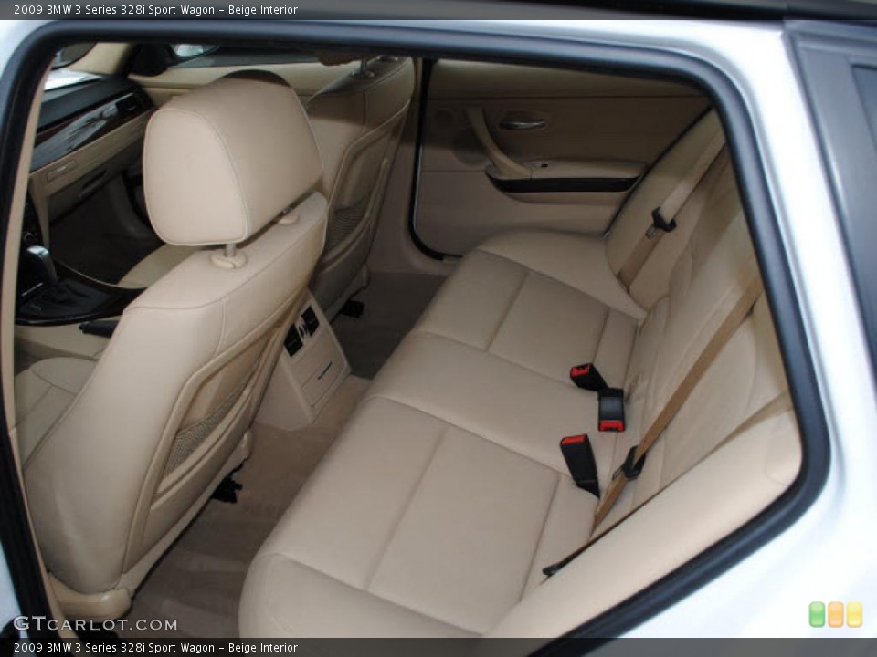 Beige Interior Photo for the 2009 BMW 3 Series 328i Sport Wagon #38400284
