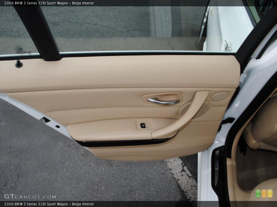 Beige Interior Photo for the 2009 BMW 3 Series 328i Sport Wagon #38400292