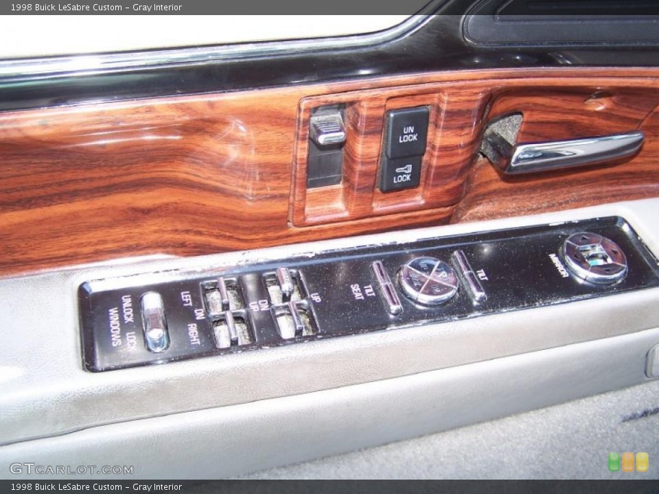 Gray Interior Controls for the 1998 Buick LeSabre Custom #38400472