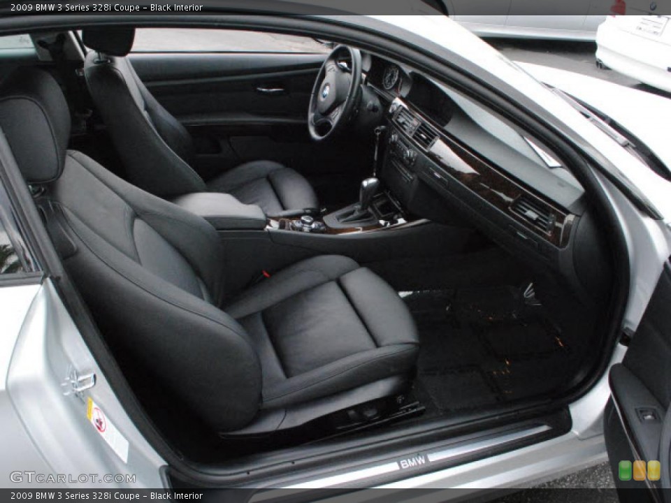 Black Interior Photo for the 2009 BMW 3 Series 328i Coupe #38401256