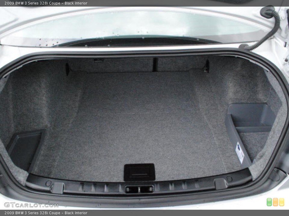 Black Interior Trunk for the 2009 BMW 3 Series 328i Coupe #38401367