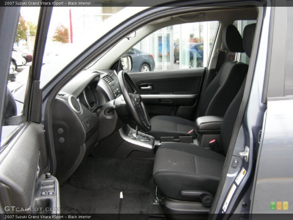 Black Interior Prime Interior for the 2007 Suzuki Grand Vitara XSport #38401972