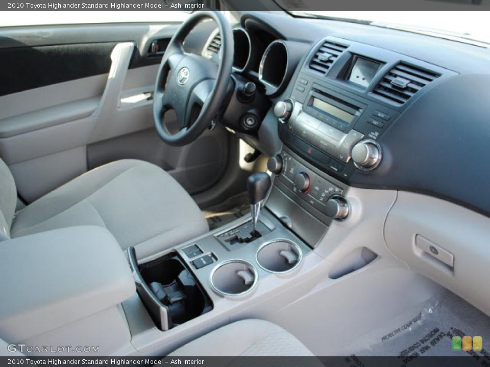 Ash Interior Prime Interior for the 2010 Toyota Highlander  #38404008