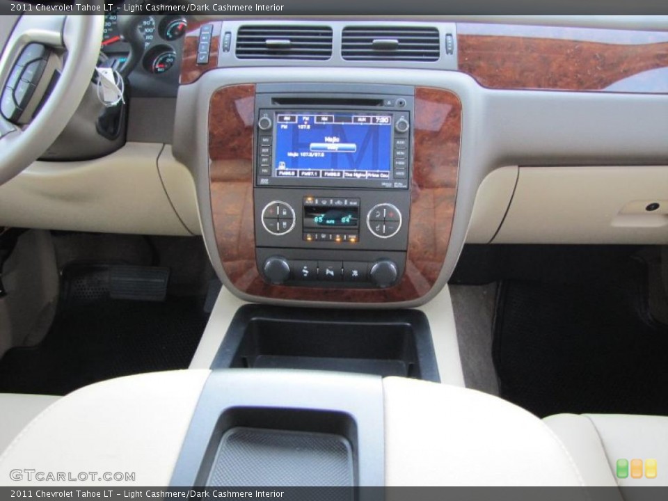 Light Cashmere/Dark Cashmere Interior Controls for the 2011 Chevrolet Tahoe LT #38404600