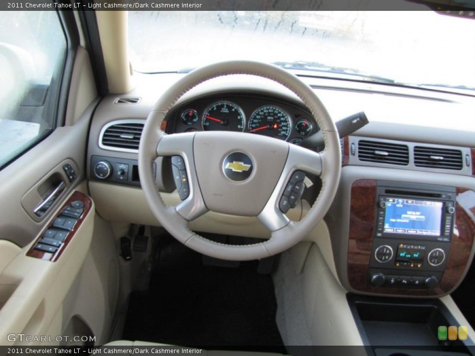 Light Cashmere/Dark Cashmere Interior Dashboard for the 2011 Chevrolet Tahoe LT #38404616