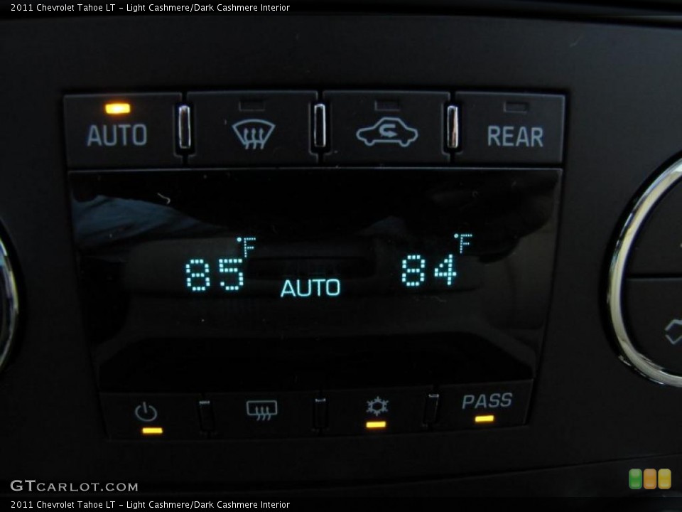 Light Cashmere/Dark Cashmere Interior Controls for the 2011 Chevrolet Tahoe LT #38404660