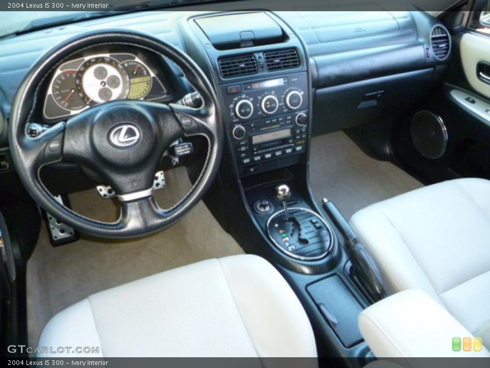 Ivory Interior Dashboard for the 2004 Lexus IS 300 #38405118
