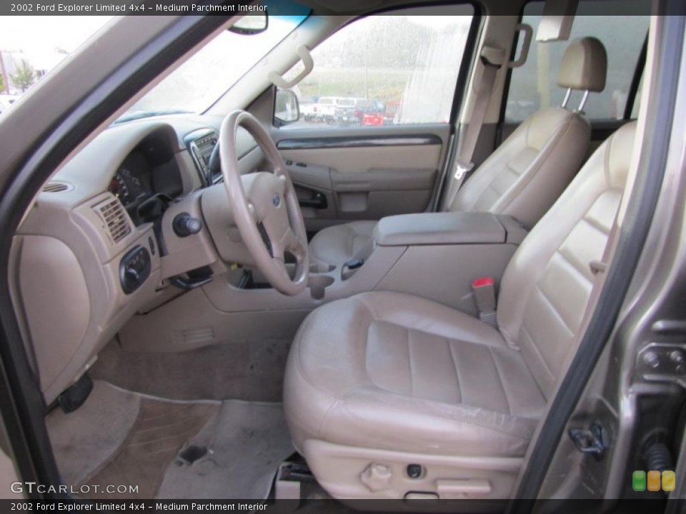 Medium Parchment Interior Photo for the 2002 Ford Explorer Limited 4x4 #38405438