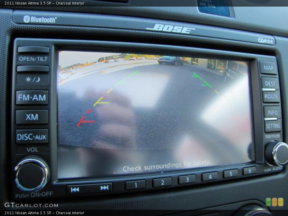 Charcoal Interior Navigation for the 2011 Nissan Altima 3.5 SR #38406548