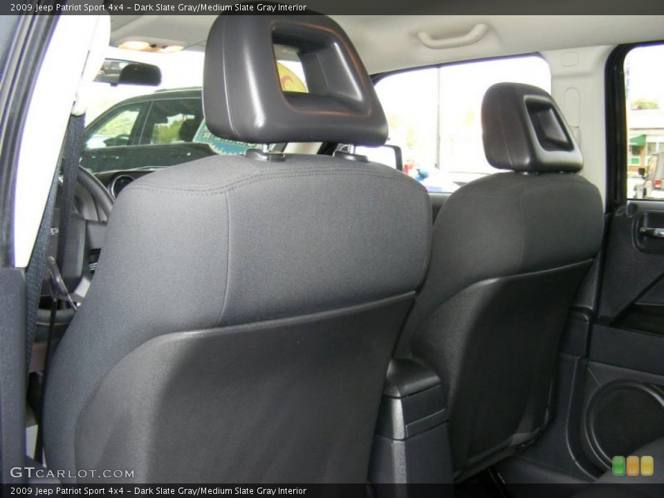 Dark Slate Gray/Medium Slate Gray Interior Photo for the 2009 Jeep Patriot Sport 4x4 #38406692