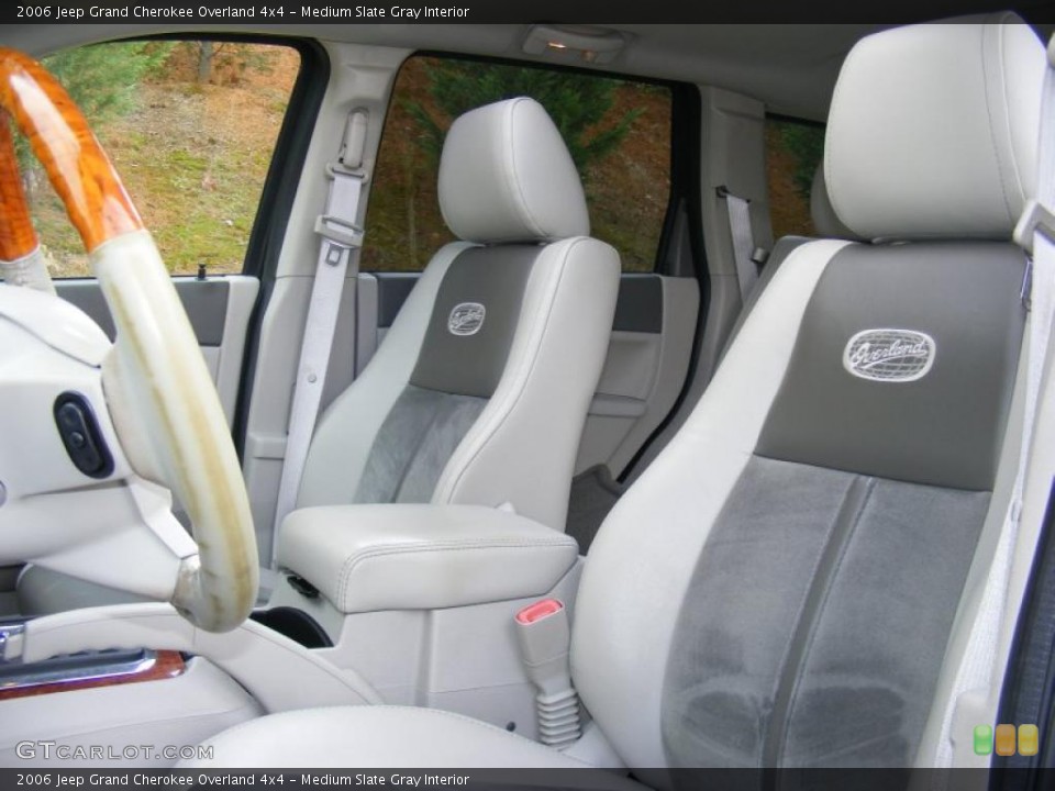 Medium Slate Gray Interior Photo for the 2006 Jeep Grand Cherokee Overland 4x4 #38407368