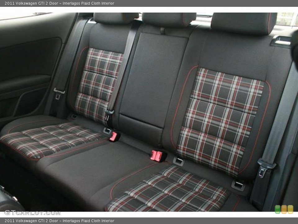 Interlagos Plaid Cloth Interior Photo for the 2011 Volkswagen GTI 2 Door #38408584